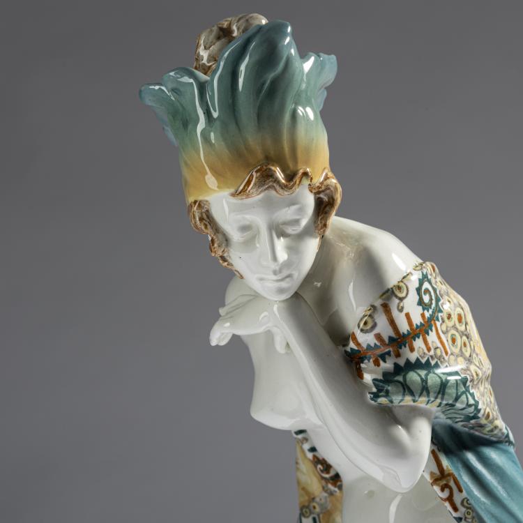 Bild 5 zu Objekt, 'Fascination', c. 1922, Wilhelm Thomasch, Goldscheider, Wien, 161E 1214