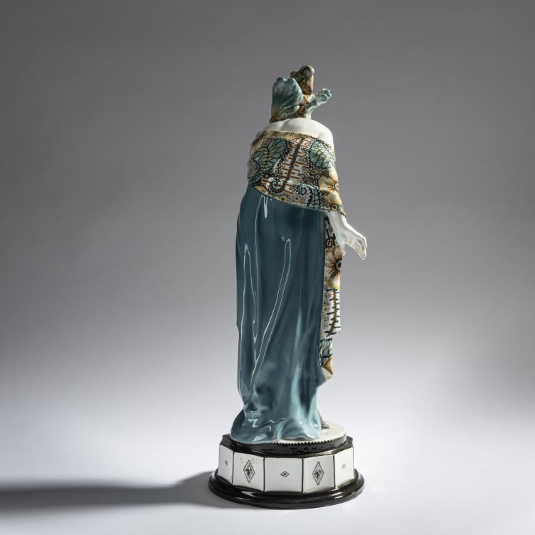 Bild 7 zu Objekt, 'Fascination', c. 1922, Wilhelm Thomasch, Goldscheider, Wien, 161E 1214