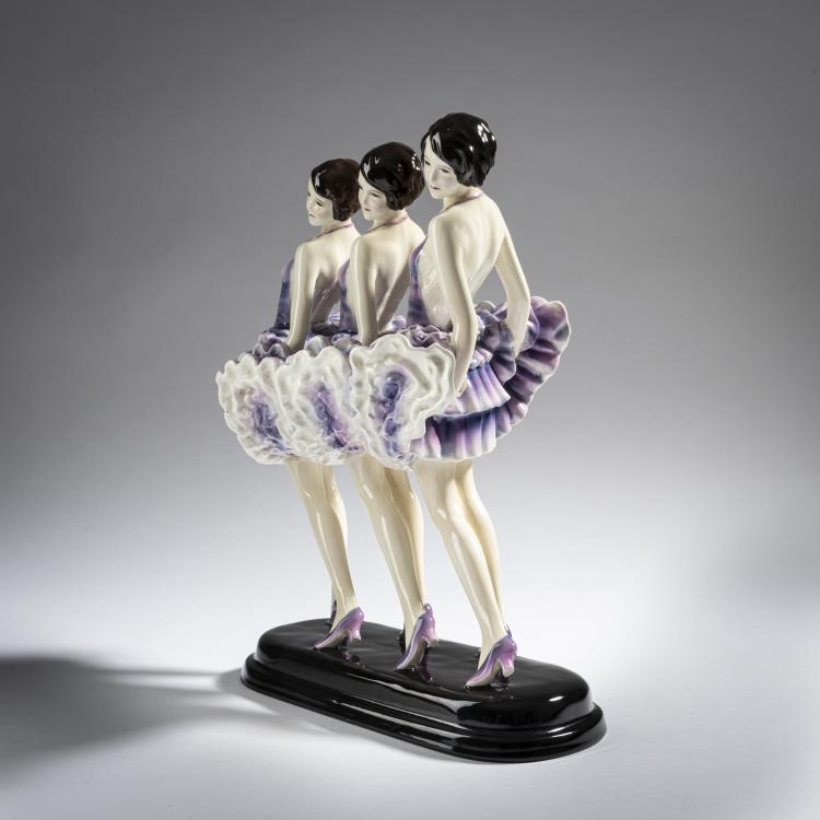 Bild 2 zu Objekt, 'Sisters', c. 1929, Stephan Dakon, Goldscheider, Wien, 161E 1229