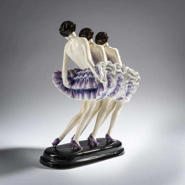 Bild 4 zu Objekt, 'Sisters', c. 1929, Stephan Dakon, Goldscheider, Wien, 161E 1229