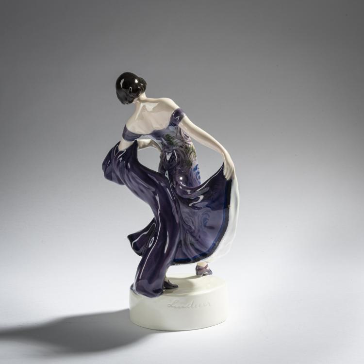 Bild 3 zu Objekt, 'Dancer in Spinning Movement', 1912/14, Helmut Lindner, Goldscheider, Wien, 161E 1212