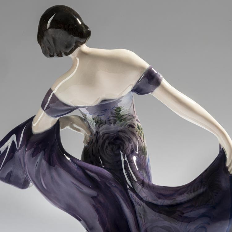 Bild 4 zu Objekt, 'Dancer in Spinning Movement', 1912/14, Helmut Lindner, Goldscheider, Wien, 161E 1212