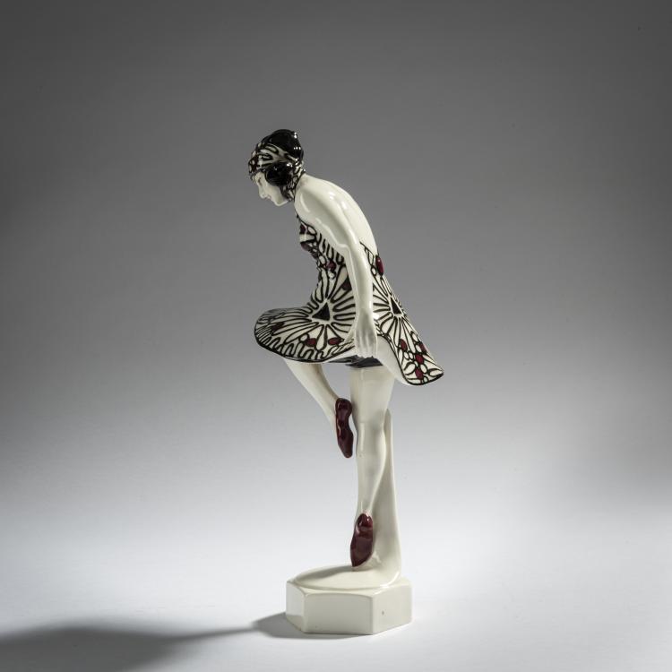 Bild 3 zu Objekt, Dancer in a short dress with a headband, c. 1925, Bloch, B (Stella), Eichwald, 161E 1202