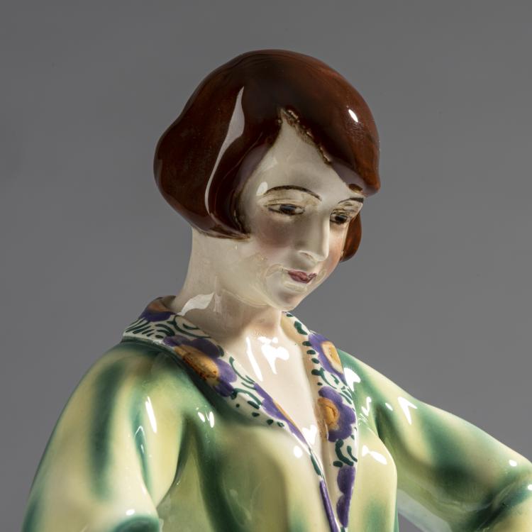 Bild 1 zu Objekt, 'Pyjama', um 1926/27, Stephan Dakon, Goldscheider, Wien, 161E 1222