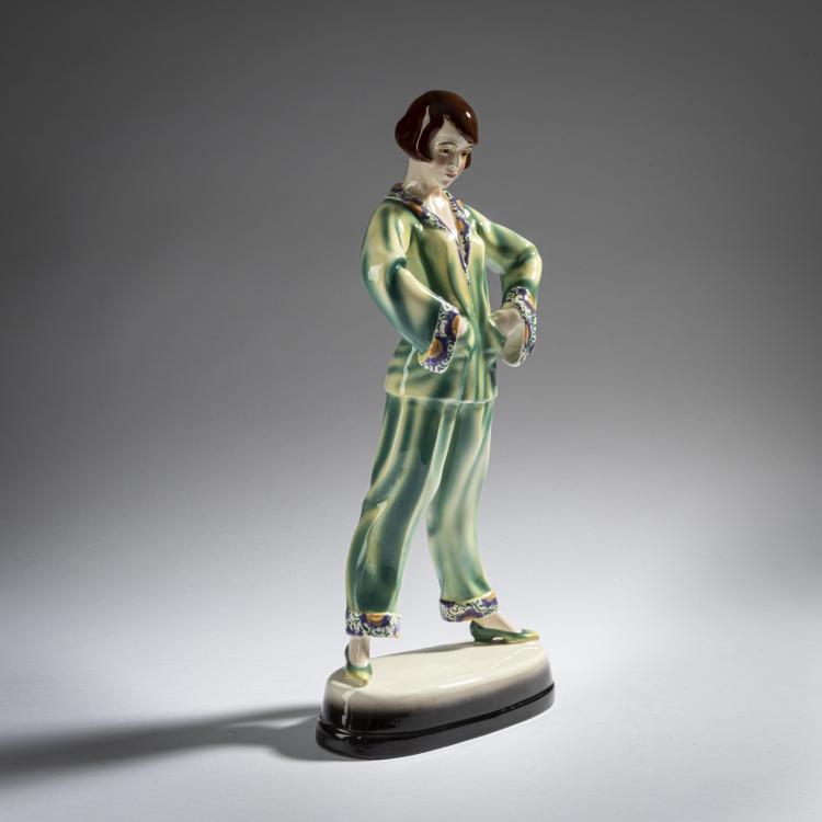 Bild 2 zu Objekt, 'Pyjama', um 1926/27, Stephan Dakon, Goldscheider, Wien, 161E 1222