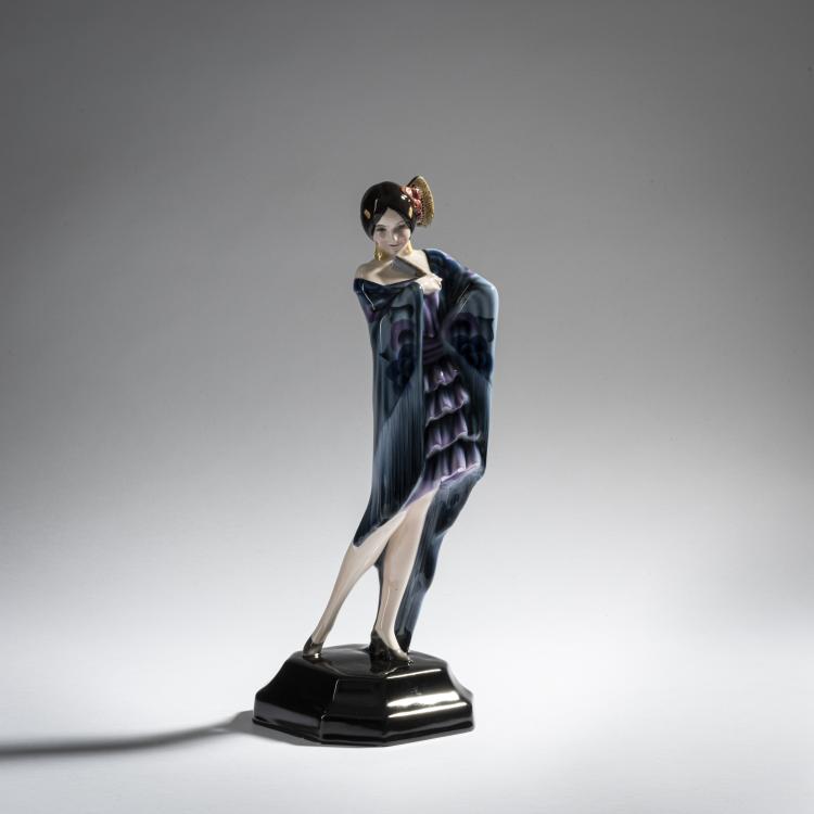 Hauptbild zu Objekt, 'Dolores del Rio as Carmen', c. 1927, Josef Lorenzl, Goldscheider, Wien, 161E 1225