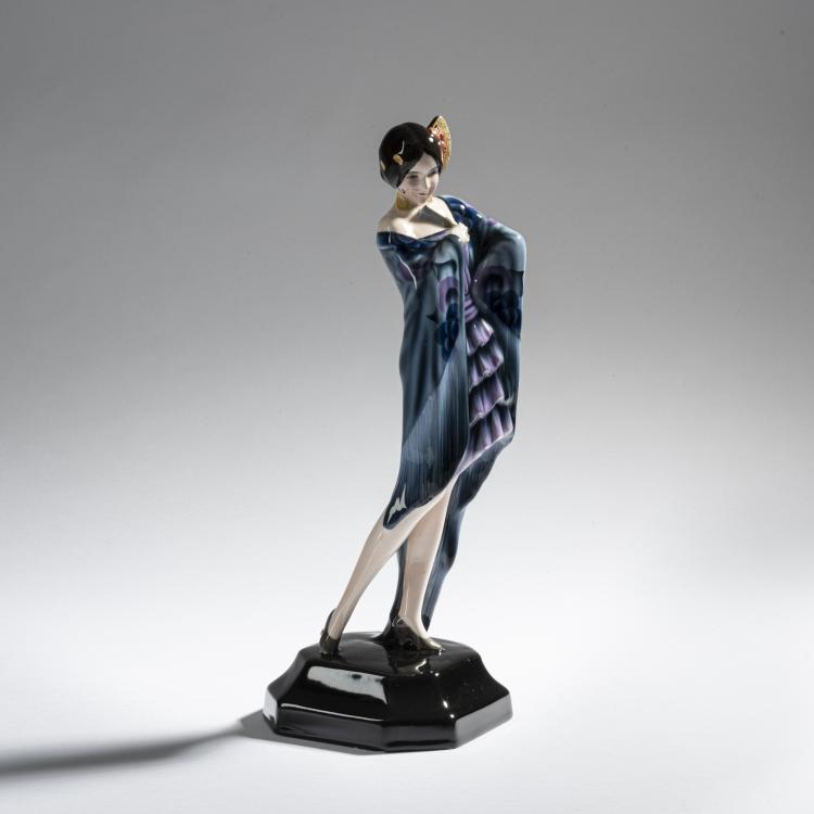 Bild 3 zu Objekt, 'Dolores del Rio as Carmen', c. 1927, Josef Lorenzl, Goldscheider, Wien, 161E 1225