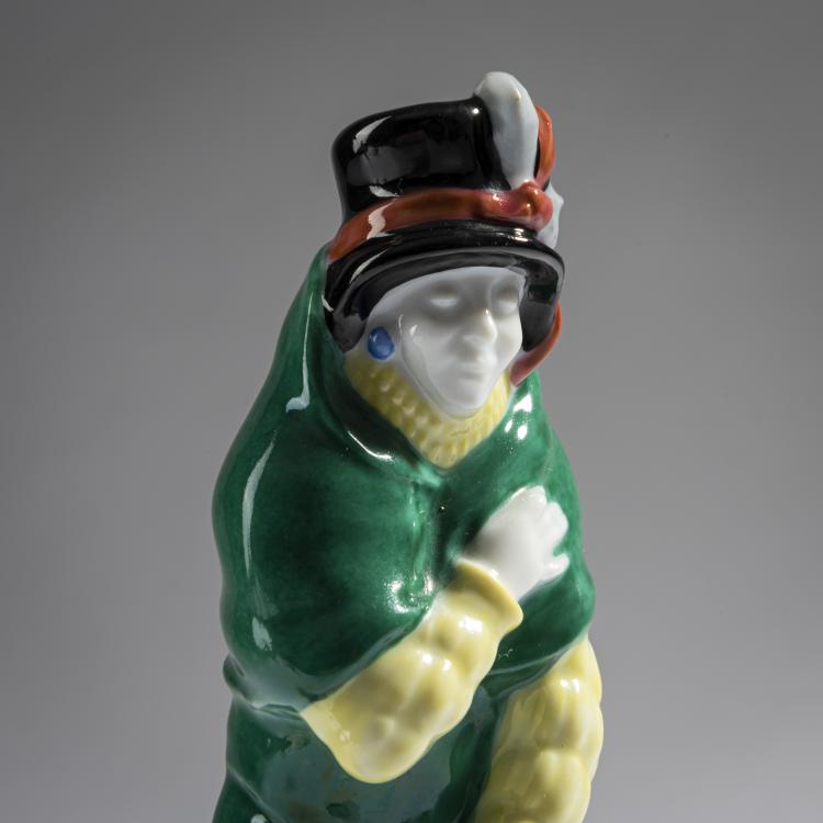 Bild 3 zu Objekt, 'Dame mit Hund', 1915, Ludwig Vierthaler, Rosenthal, Selb, 161E 1185