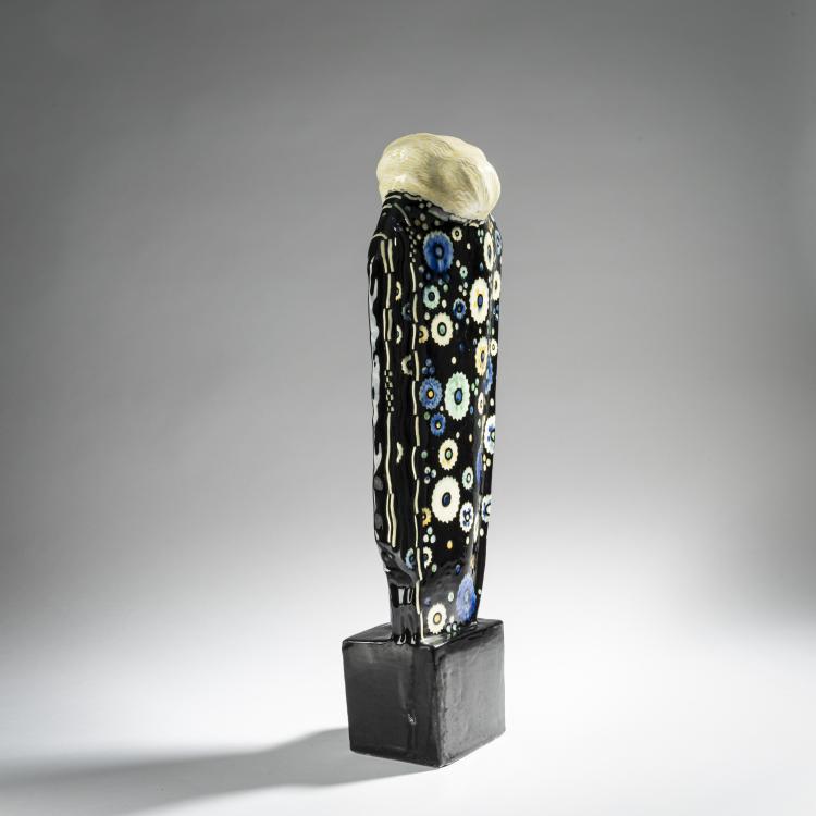 Bild 4 zu Objekt, Figur im Stile der Wiener Secession, um 1900, Wien, Kunstgewerbeschule, 161E 1255
