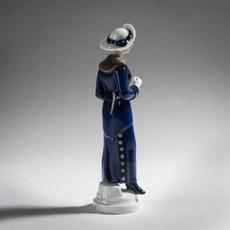 Bild 2 zu Objekt, 'Modedame', 1912, Karl Himmelsto&szlig;, Rosenthal, Selb, 161E 1181