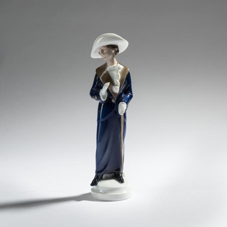 Bild 5 zu Objekt, 'Modedame', 1912, Karl Himmelsto&szlig;, Rosenthal, Selb, 161E 1181
