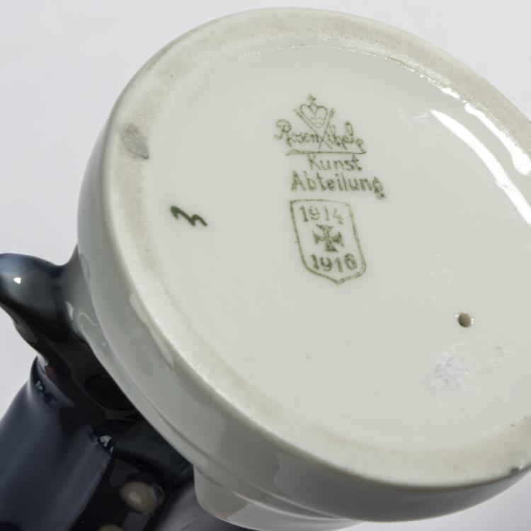 Bild 6 zu Objekt, 'Modedame', 1912, Karl Himmelsto&szlig;, Rosenthal, Selb, 161E 1181