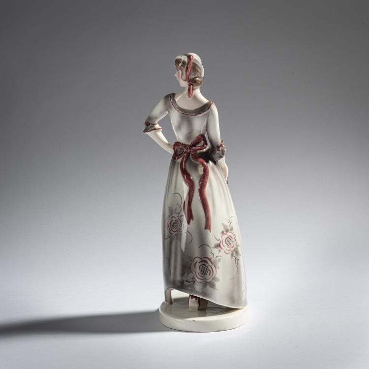 Bild 4 zu Objekt, 'Posing Young Lady in a Hat', c. 1931, Claire Herczeg-Weiss, Goldscheider, Wien, 161E 1240