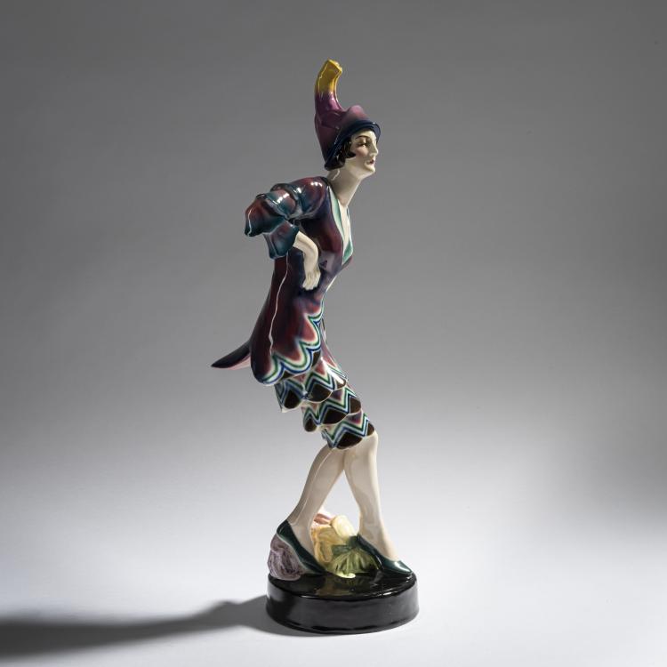 Bild 1 zu Objekt, 'Tanz der Eitelkeit', um 1923, Josef Kostial, Goldscheider, Wien, 161E 1218