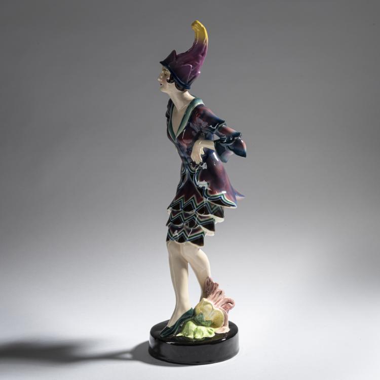 Bild 3 zu Objekt, 'Tanz der Eitelkeit', um 1923, Josef Kostial, Goldscheider, Wien, 161E 1218