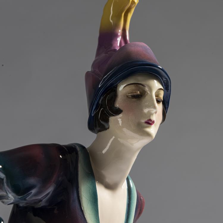 Bild 4 zu Objekt, 'Tanz der Eitelkeit', um 1923, Josef Kostial, Goldscheider, Wien, 161E 1218