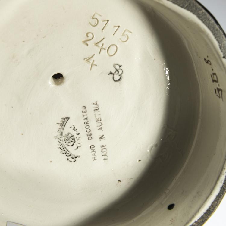 Bild 5 zu Objekt, 'Tanz der Eitelkeit', um 1923, Josef Kostial, Goldscheider, Wien, 161E 1218