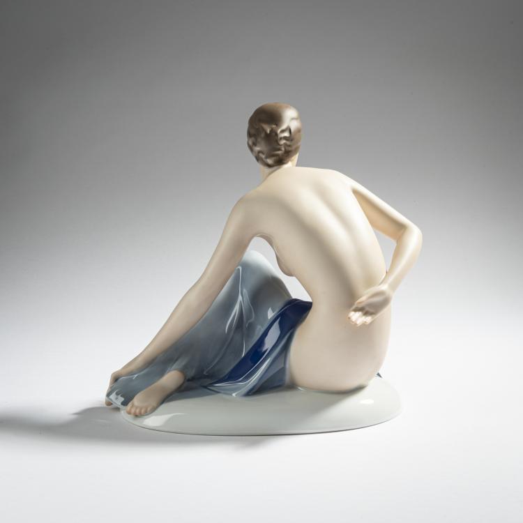 Bild 3 zu Objekt, Badende, um 1932, Gerhard Schliepstein, Rosenthal, Selb, 161E 1197