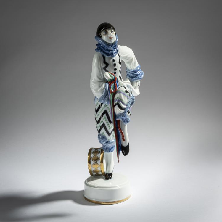 Bild 1 zu Objekt, 'Lustiger Marsch (Lena Amsel)', 1919, Constantin Holzer-Defanti, Rosenthal, Selb, 161E 1187