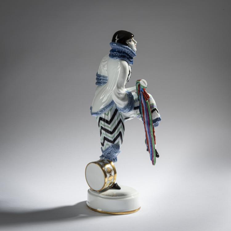 Bild 2 zu Objekt, 'Lustiger Marsch (Lena Amsel)', 1919, Constantin Holzer-Defanti, Rosenthal, Selb, 161E 1187