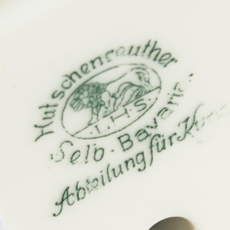 Bild 5 zu Objekt, 'T&auml;nzerin, stilisierte Figur mit Draperie', 1926, Theo Vos, Hutschenreuther, Lorenz, Selb, 161E 1131