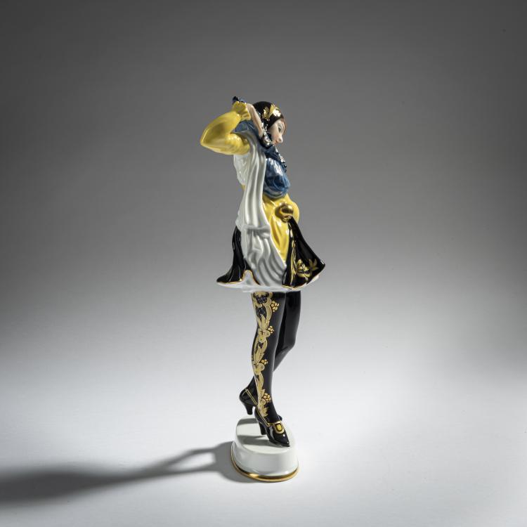 Bild 1 zu Objekt, 'Pierrette (Anita Berber)', 1920, Constantin Holzer-Defanti, Rosenthal, Selb, 161E 1188