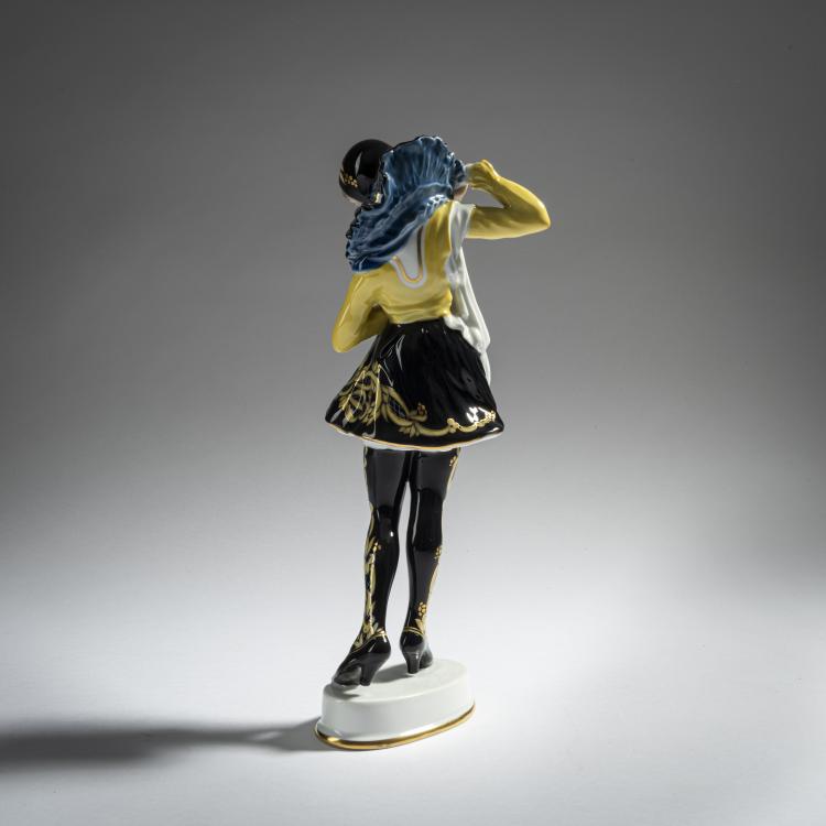 Bild 2 zu Objekt, 'Pierrette (Anita Berber)', 1920, Constantin Holzer-Defanti, Rosenthal, Selb, 161E 1188