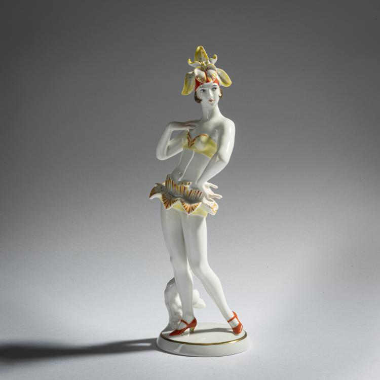 Hauptbild zu Objekt, 'Lilie', um 1927, Gustav Oppel, Rosenthal, Selb, 161E 1195