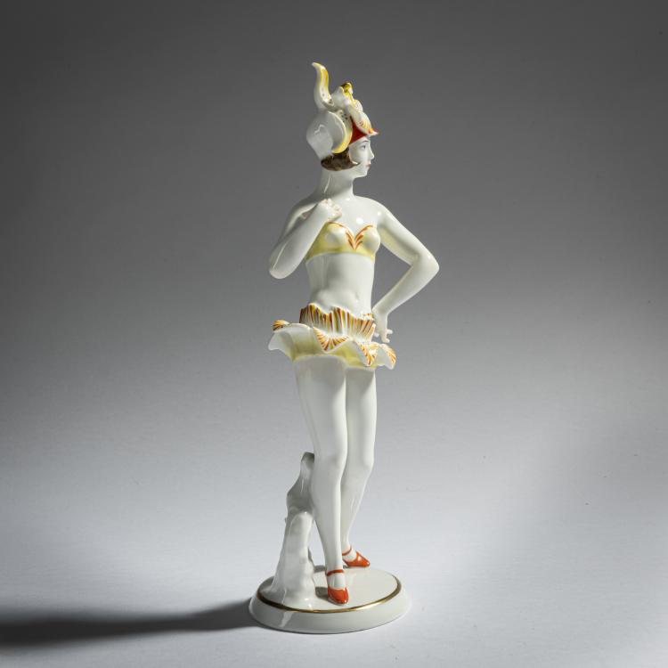 Bild 1 zu Objekt, 'Lilie', um 1927, Gustav Oppel, Rosenthal, Selb, 161E 1195