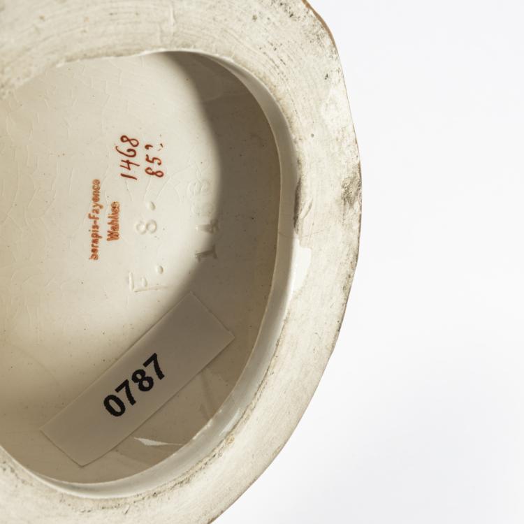 Bild 4 zu Objekt, Halbbekleidete Dame, um 1913/14, Wahliss, Ernst, Wien u. Turn-Teplitz, 161E 1254