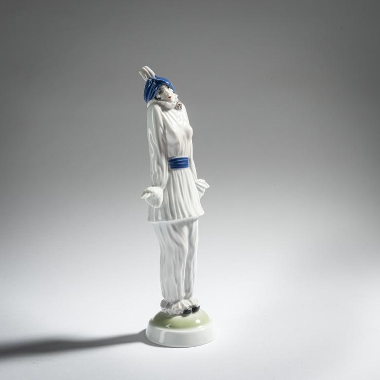 Bild 1 zu Objekt, Dancer with a blue turban, c. 1926, Dorothea Charol, Rosenthal, Selb, 161E 1193