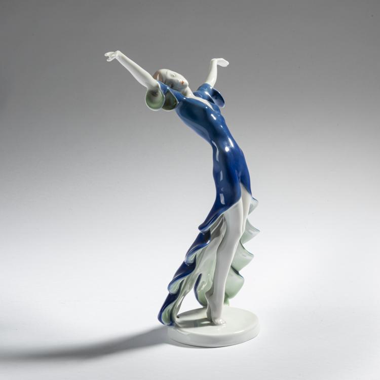 Bild 1 zu Objekt, 'Libellentanz', 1932, Claire Herczeg-Weiss, Rosenthal, Selb, 161E 1196