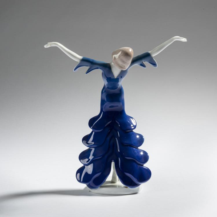 Bild 3 zu Objekt, 'Libellentanz', 1932, Claire Herczeg-Weiss, Rosenthal, Selb, 161E 1196