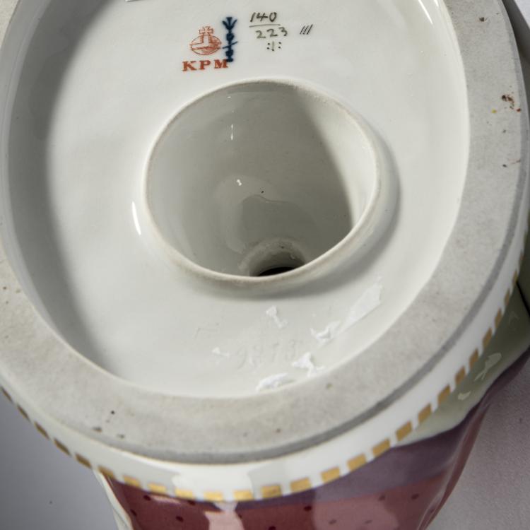 Bild 5 zu Objekt, 'Dancing Peasants', 1909, Hans Schwegerle, Berlin, KPM, 161E 1123