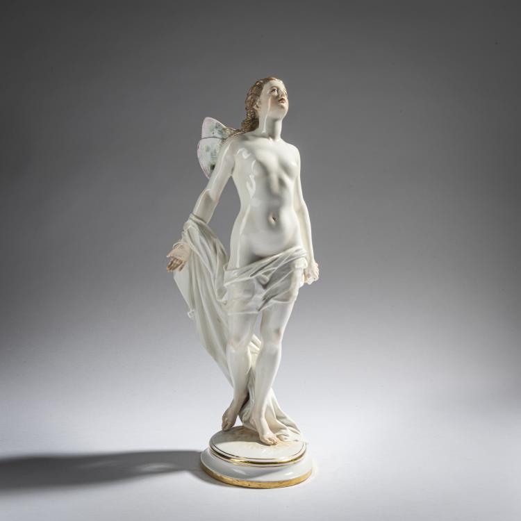Hauptbild zu Objekt, 'Psyche', 1882-85, Johann Christian Hirt, Meissen, 161E 1143