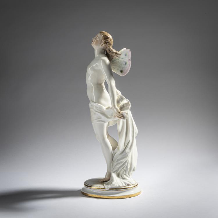 Bild 3 zu Objekt, 'Psyche', 1882-85, Johann Christian Hirt, Meissen, 161E 1143