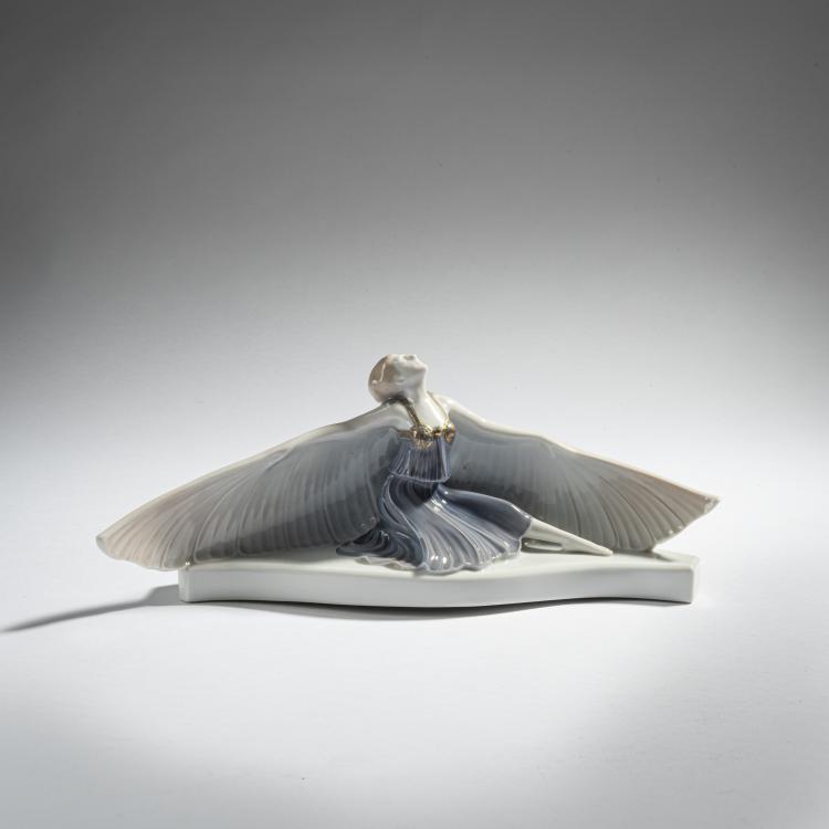 Hauptbild zu Objekt, 'Der Mondtanz', 1923, Berthold Boe&szlig;, Rosenthal, Selb, 161E 1189