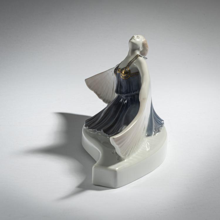 Bild 3 zu Objekt, 'Der Mondtanz', 1923, Berthold Boe&szlig;, Rosenthal, Selb, 161E 1189