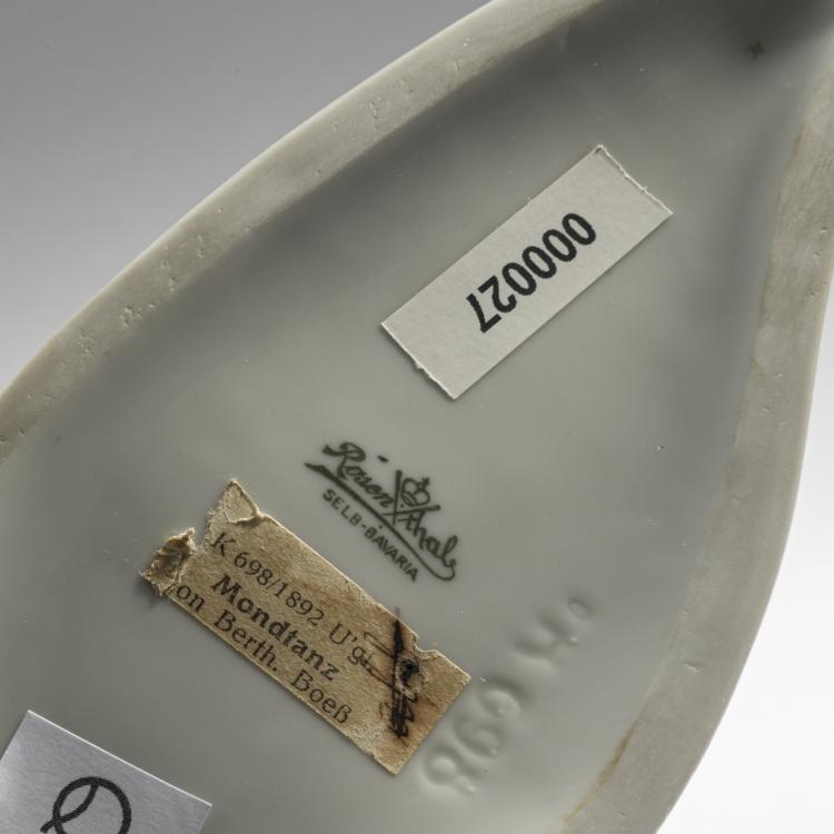 Bild 5 zu Objekt, 'Der Mondtanz', 1923, Berthold Boe&szlig;, Rosenthal, Selb, 161E 1189