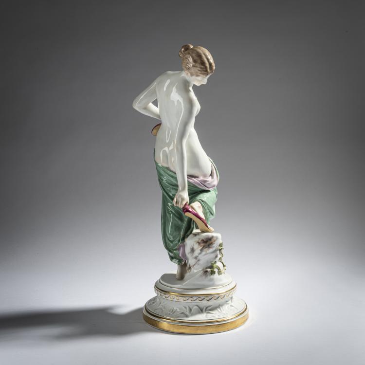 Bild 4 zu Objekt, 'After the Bath', 1883, Robert Ockelmann, Meissen, 161E 1148