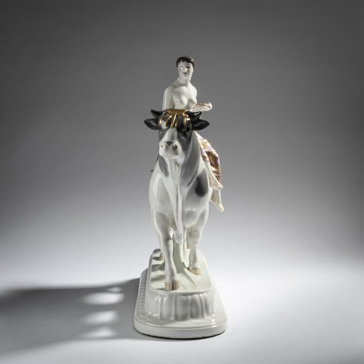 Bild 2 zu Objekt, 'Bride' from the Wedding Parade, 1909, Adolph Amberg, Berlin, KPM, 161E 1124