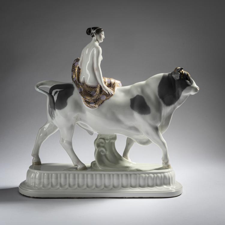 Bild 4 zu Objekt, 'Bride' from the Wedding Parade, 1909, Adolph Amberg, Berlin, KPM, 161E 1124