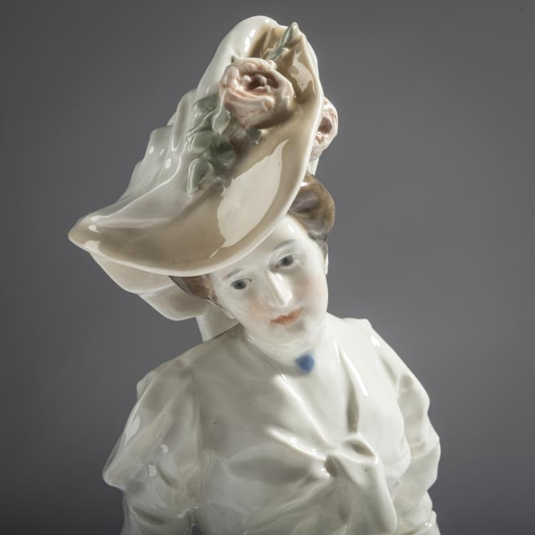 Bild 6 zu Objekt, 'Lady Sitting on a Bench', 1905-10, Konrad Hentschel, Meissen, 161E 1158