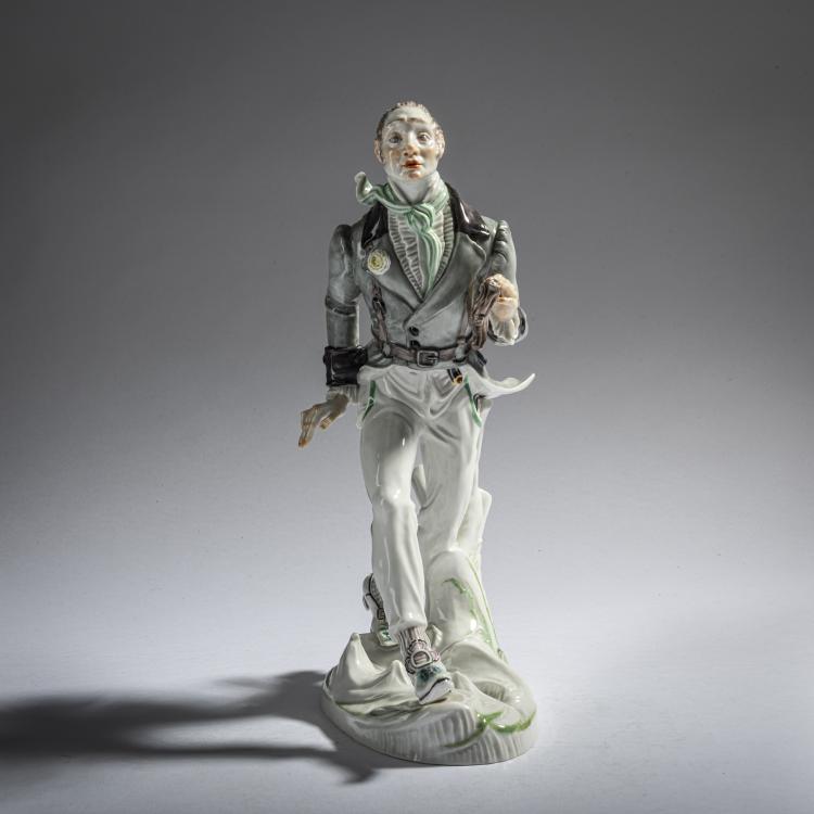 Bild 2 zu Objekt, 'Peter Schlemihl', 1926, Willi M&uuml;nch-Kh&eacute;, Meissen, 161E 1175