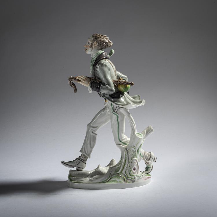 Bild 4 zu Objekt, 'Peter Schlemihl', 1926, Willi M&uuml;nch-Kh&eacute;, Meissen, 161E 1175