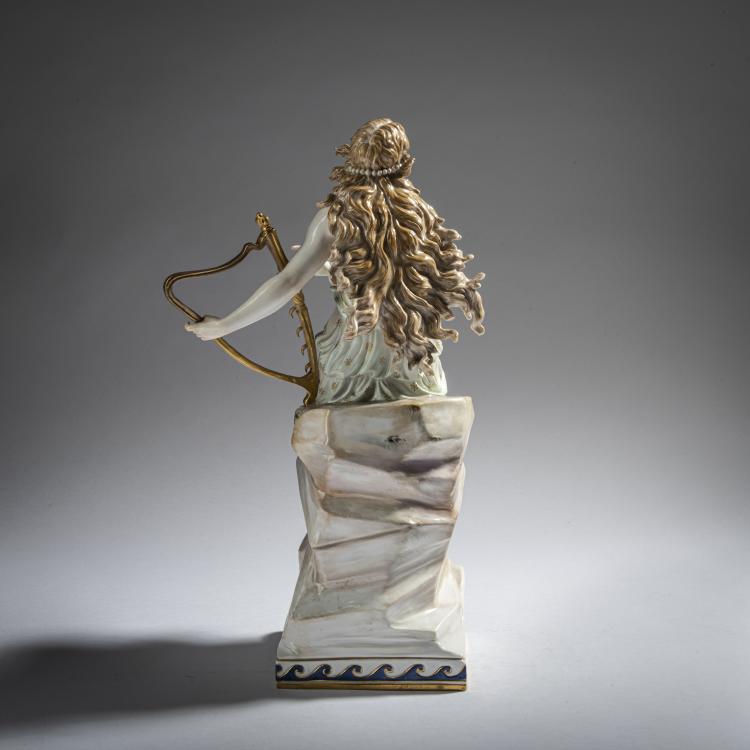 Bild 3 zu Objekt, 'Loreley', 1889-90, Friedrich Offermann, Meissen, 161E 1149