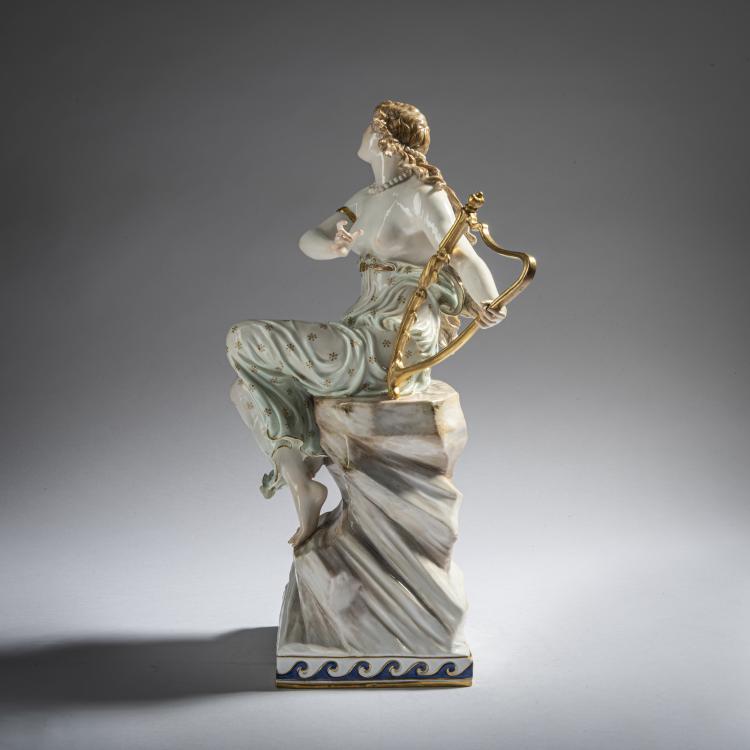 Bild 4 zu Objekt, 'Loreley', 1889-90, Friedrich Offermann, Meissen, 161E 1149