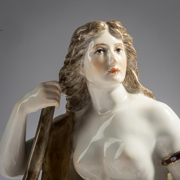 Bild 2 zu Objekt, 'Omphale', 1882-85, Ludwig Schwanthaler, Meissen, 161E 1145