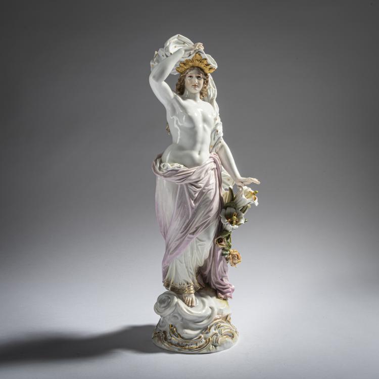 Hauptbild zu Objekt, 'Dawn', 1893, Emmerich Andresen, Meissen, 161E 1150