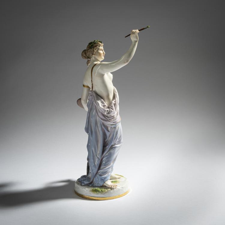 Bild 2 zu Objekt, 'The Painting', 1882-85, Johann Christian Hirt, Meissen, 161E 1146